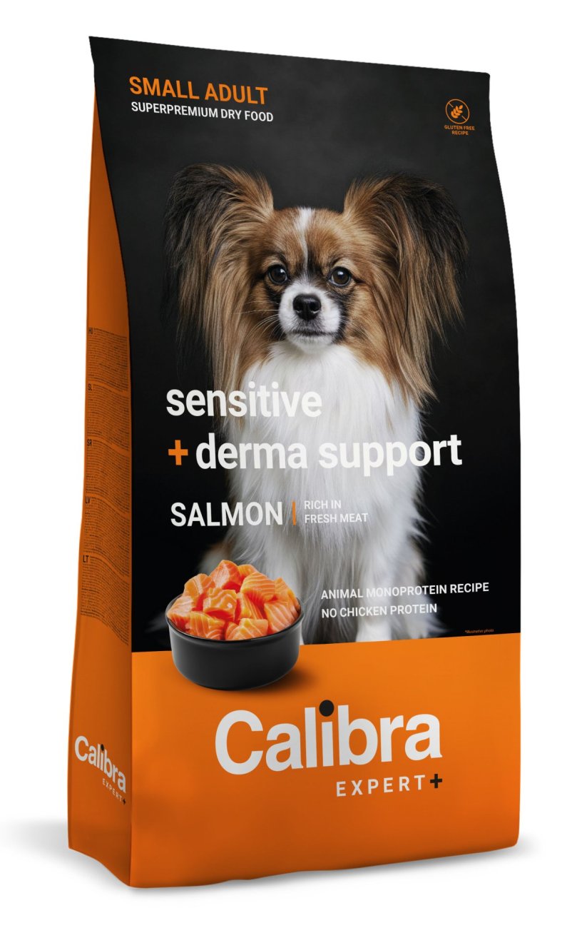 Calibra Dog EXPERT+ Adult Small Sensitive & Derma Support 6 kg