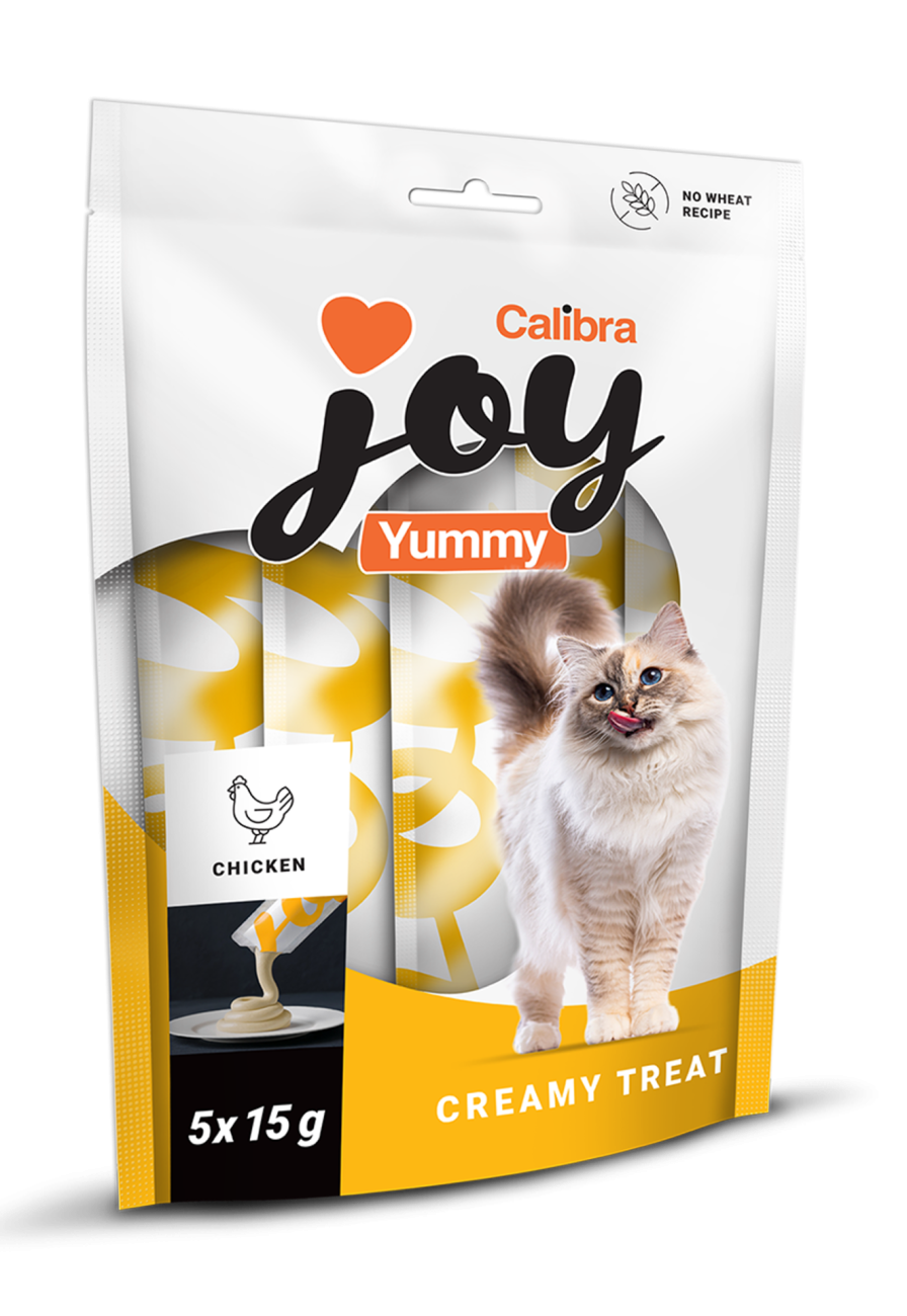Calibra Joy Cat Yummy Chicken 5 x 15 g